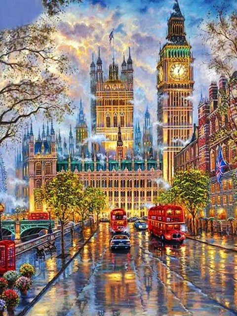 Big Ben Street Diamond Painting Kit
