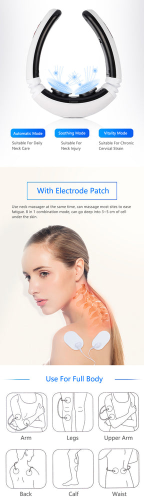 Smart Electric Pulse Neck Massager