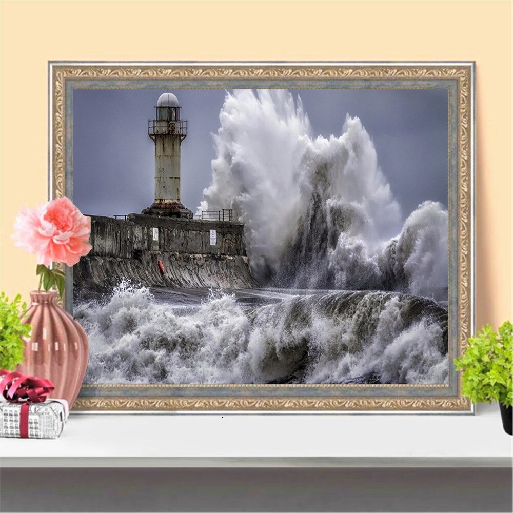 Tsunami  Diamond Painting Kit
