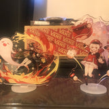 Anime Figure Acrylic Stand Desk Decor Plate