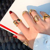 A-Z Letter Finger Ring