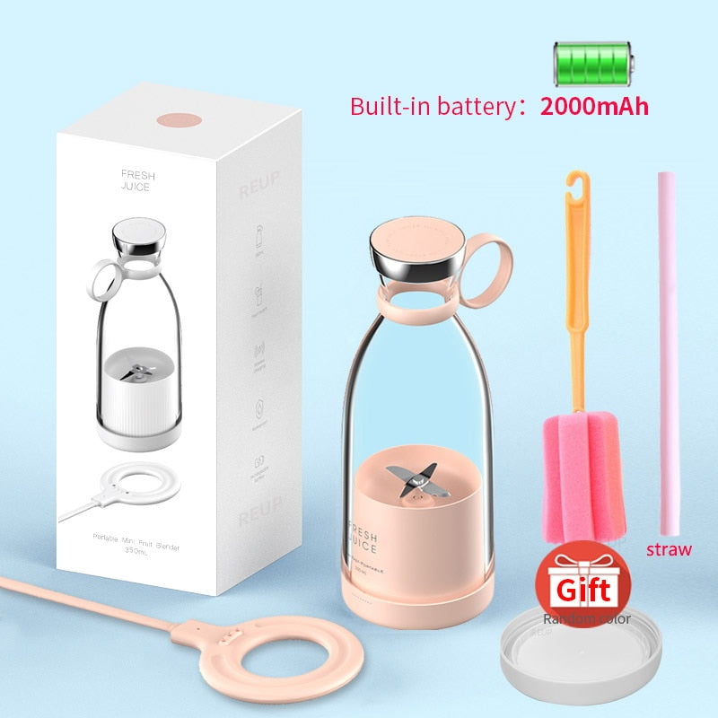 300ML Mini Electric Juicer Portable Blender – Zion Fashion Store
