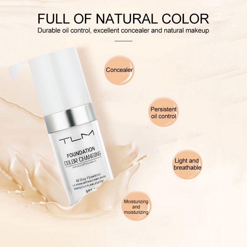 SkinMatch Color Changing Liquid Foundation