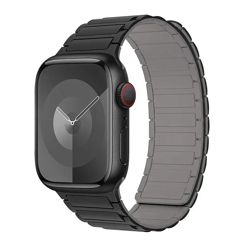 Magnetic Loop Silicone Strap or Apple Watch