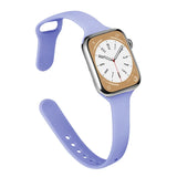 Slim Silicone Strap For Apple Watch Band