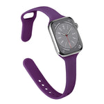 Slim Silicone Strap For Apple Watch Band