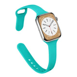 Slim Silicone Strap For Apple Watch Band