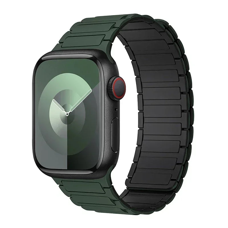 Magnetic Loop Silicone Strap or Apple Watch