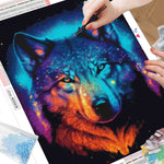 Wolf Radiance - Diamond Painting Kit