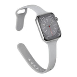 Slim Silicone Strap For Apple Watch Band