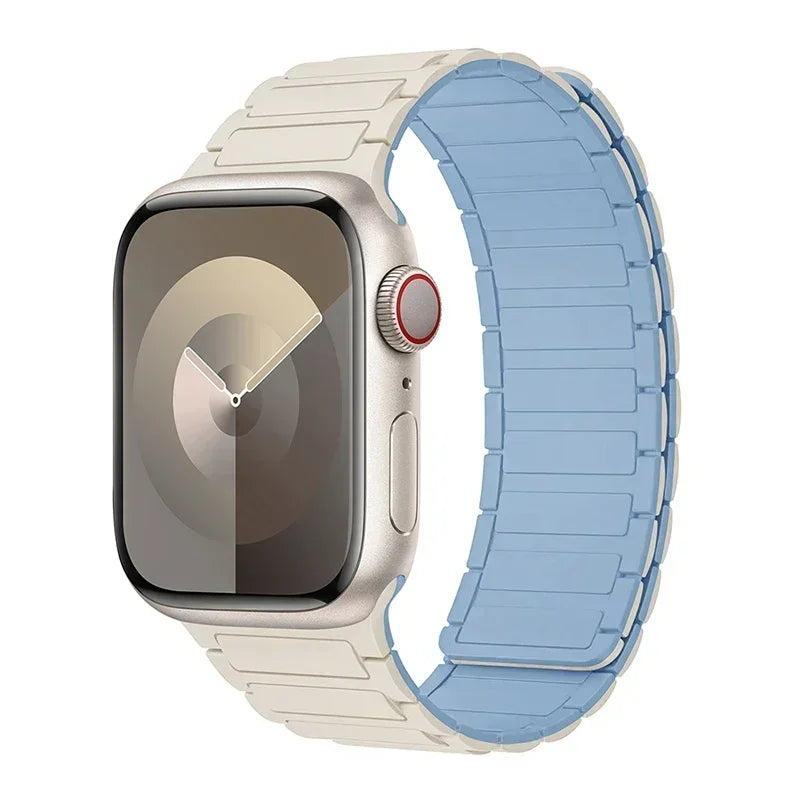 Magnetic Loop Silicone Strap or Apple Watch