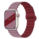 Silicone Magnetic Apple Watch Strap Band