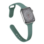 Slim Silicone Strap For Apple Watch Band