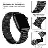 Stainless Steel Bracelet Men's Apple Watch Strap