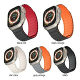 Magnetic Loop Silicone Strap or Apple Watch