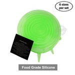 Silicone Stretch Lids (6 Pack)