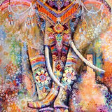 Maharaja - Colorful Elephant Diamond Painting Kit