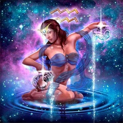 Aquarius Diamond Painting Kit