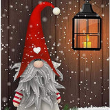 Santa Doll In The Snow - Diamond Painting Kit