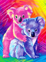Cute Koalas - Diamond Painting Kit