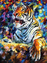 Oil Painting Tiger - Diamond Painting Kit