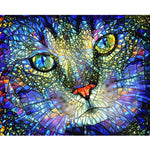 Glass Cat - Diamond Painting Kit