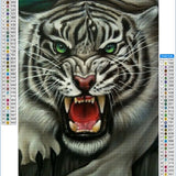 Tiger Roar - Diamond Painting Kit