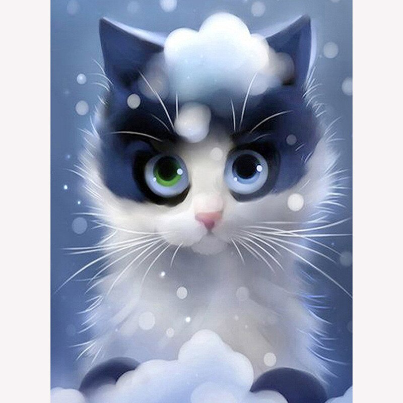 Cute Kitty  - Diamond Painting Kit
