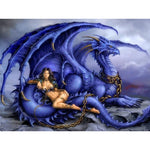 Chained Dragon - Diamond Painting Kit