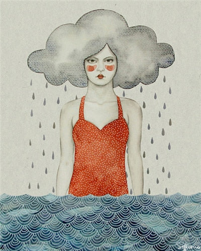 Cloud Woman - Paint By Number Kit