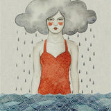 Cloud Woman - Paint By Number Kit