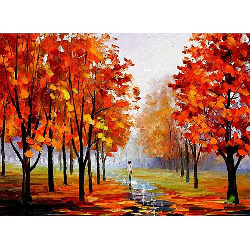 Autumn Tree Diamond Painting Kit