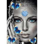Butterfly Woman - Diamond Painting Kit