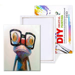 Frog With Specs - Paint By Number Kit