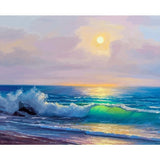 Seawave Sunrise - Paint By Number Kit