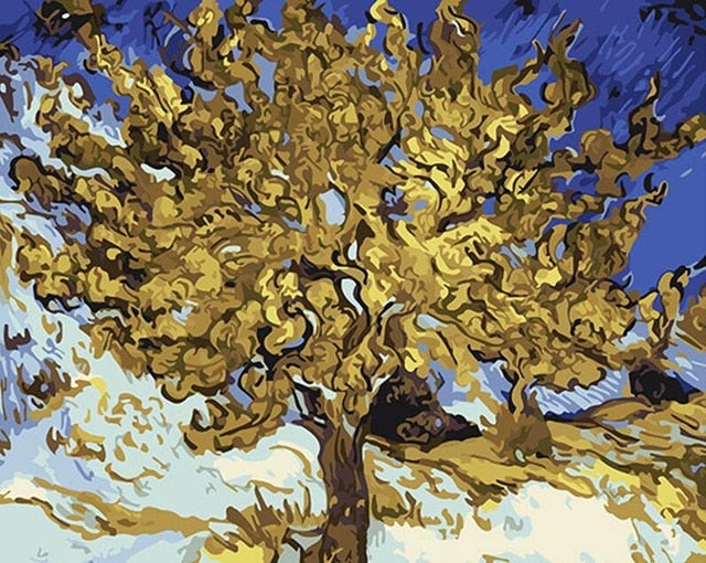 The Golden Tree - Paint By Number Kit