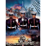 USA Warriors - Diamond Painting Kit