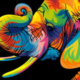 Pop Art Elephant - Diamond Painting Kit