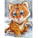 Cute Tiger Cub - Diamond Painting Kit