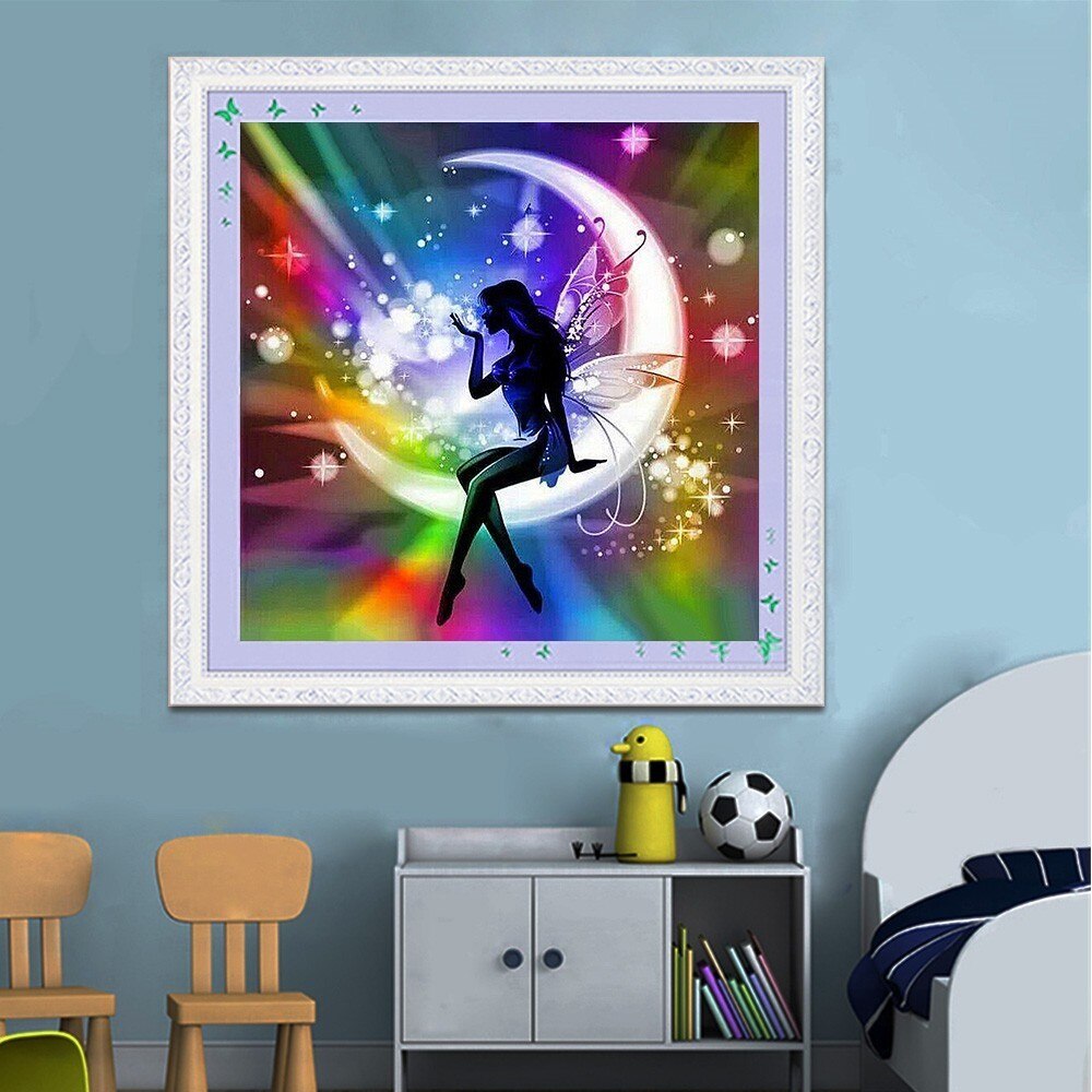 Fairy Moon  - Diamond Painting Kit