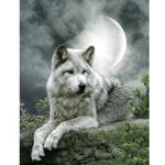 White Wolf - Diamond Painting Kit