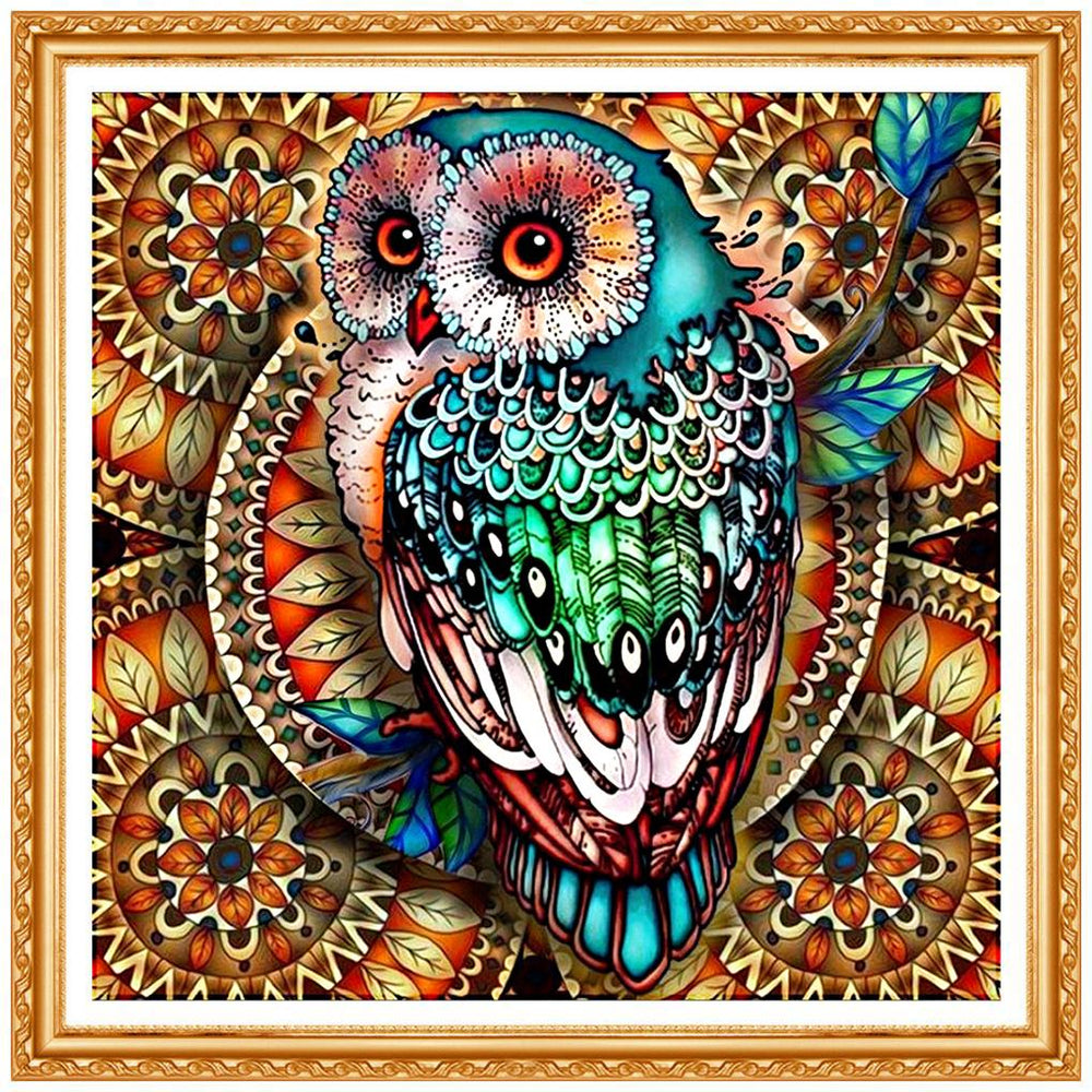 Regal Splendor Owl - Diamond Painting Kit