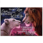 Lion King To Love - Diamond Painting Kit