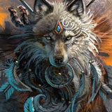 Wolf Warrior - Diamond Painting Kit