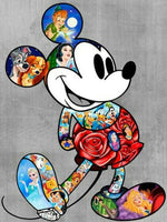 Mickey Collage - Diamond Painting Kit
