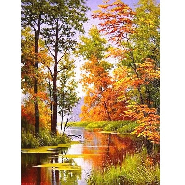 Echoes Of Yellow Heaven Diamond Painting kit