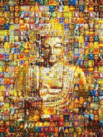 Mosiac Buddha  - Diamond Painting Kit