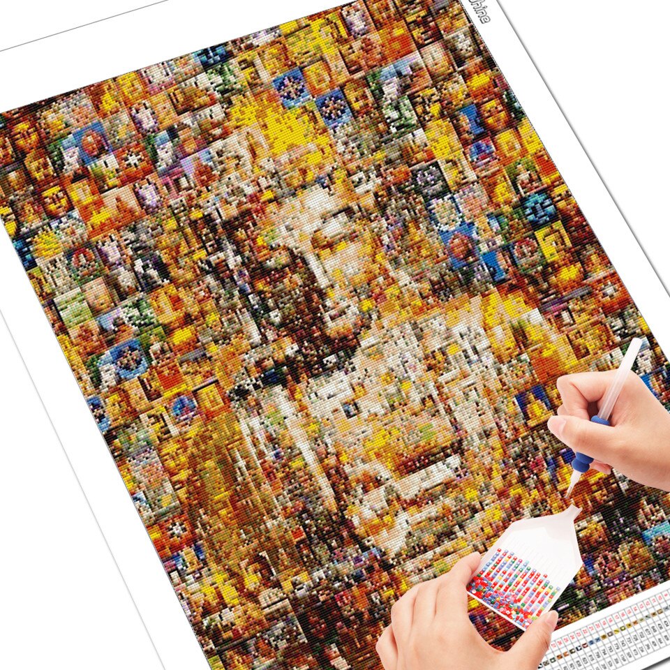 Mosiac Buddha  - Diamond Painting Kit