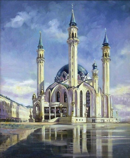 Artistic Mosque - Diamond Painting Kit