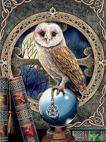 Owl Pose - Diamond Painting Kit